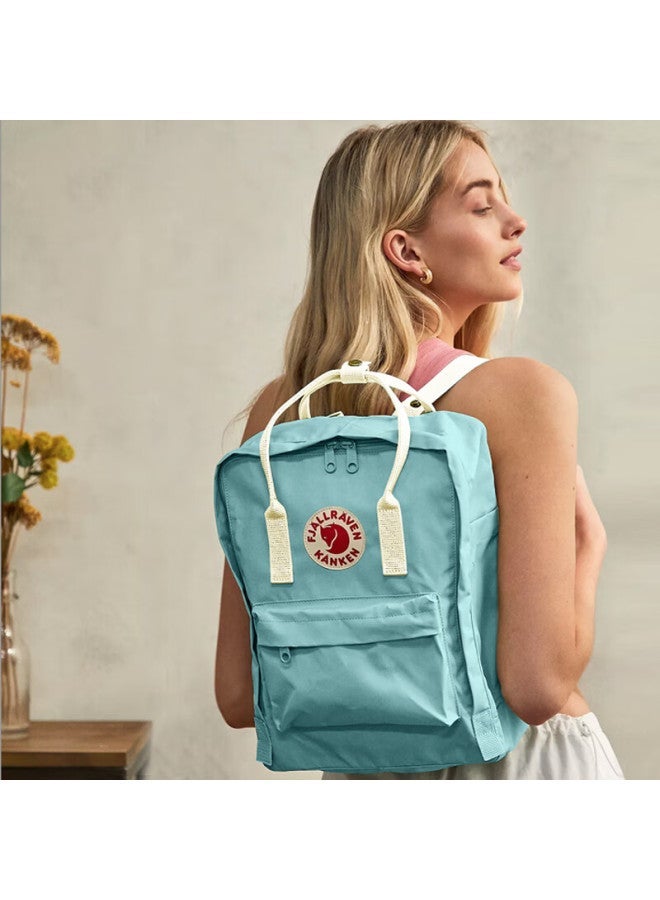 Fjallraven Backpack, Ultra-light, Large Capacity, Kanken Backpack, 23510-501 Sky Blue, Oak, 16l - Image 4