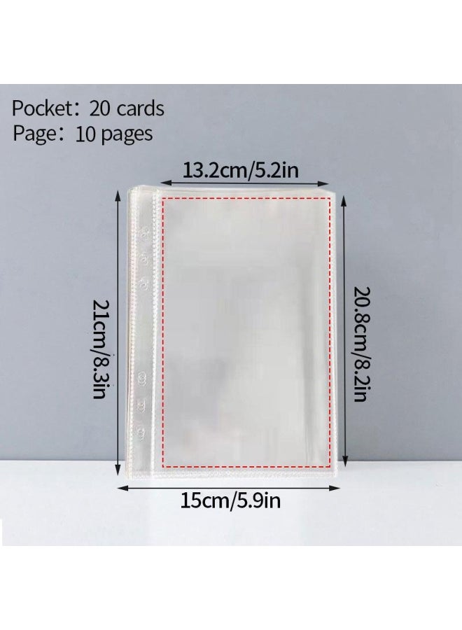 A5 Photo Card Binder DIY Photo Card Collection This Idol Polaroid Album Scrapbook Polaroid Album Binder - Image 3