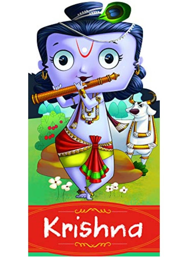 Om Books International - Krishna : Cutout Story Book - Image 1