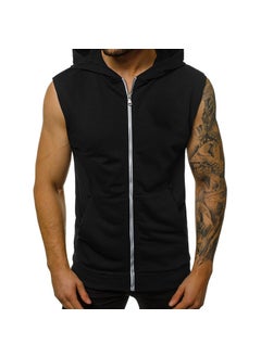 2020 Mens Sleeveless Hooded Vest Casual Fashion Gym Tank Red - pzsku/Z26DCB5D9656F8353E2F4Z/45/_/1732185940/931dbb00-9810-4eaa-95eb-44a63666464b