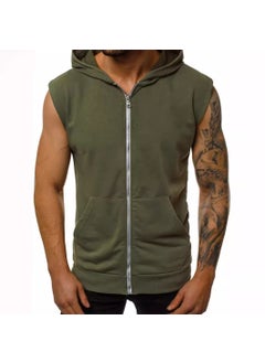 2020 Mens Sleeveless Hooded Vest Casual Fashion Gym Tank Red - pzsku/Z26DCB5D9656F8353E2F4Z/45/_/1732185941/c6e219f7-c85e-4973-b38e-727a908aeee5