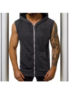 2020 Mens Sleeveless Hooded Vest Casual Fashion Gym Tank Red - pzsku/Z26DCB5D9656F8353E2F4Z/45/_/1732185943/ff679c69-3990-40d5-a412-df552c4dd096