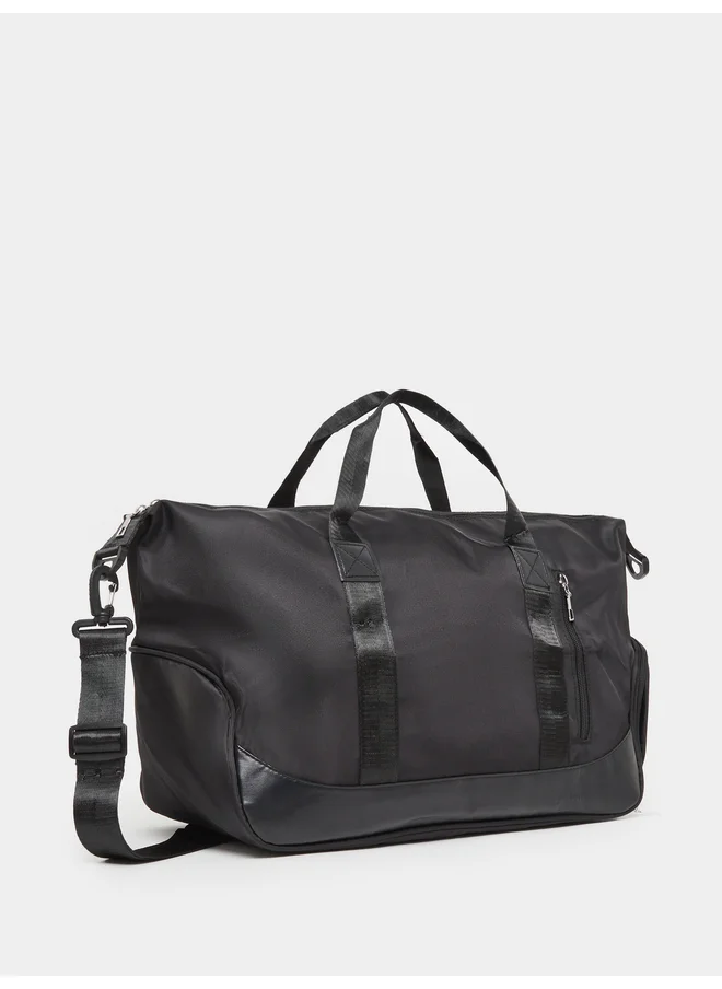 Styli Styli Solid Sports Bag with Double Handles