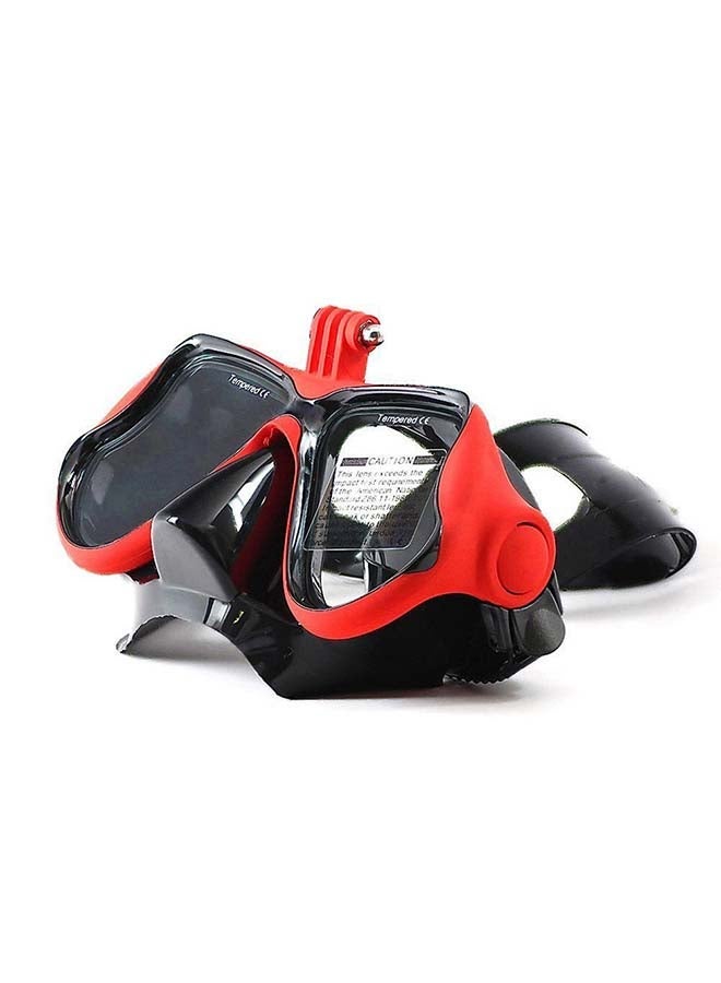 NIBEMINENT Snorkeling Mask With Mount Red - Image 2