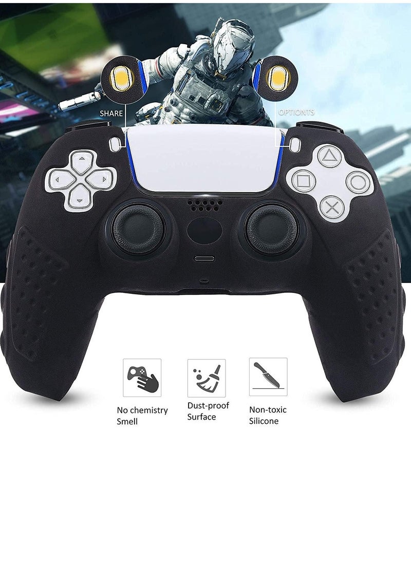 دوبي غطاء سيليكون لوحدة تحكم PS5 - أسود  - Image 4