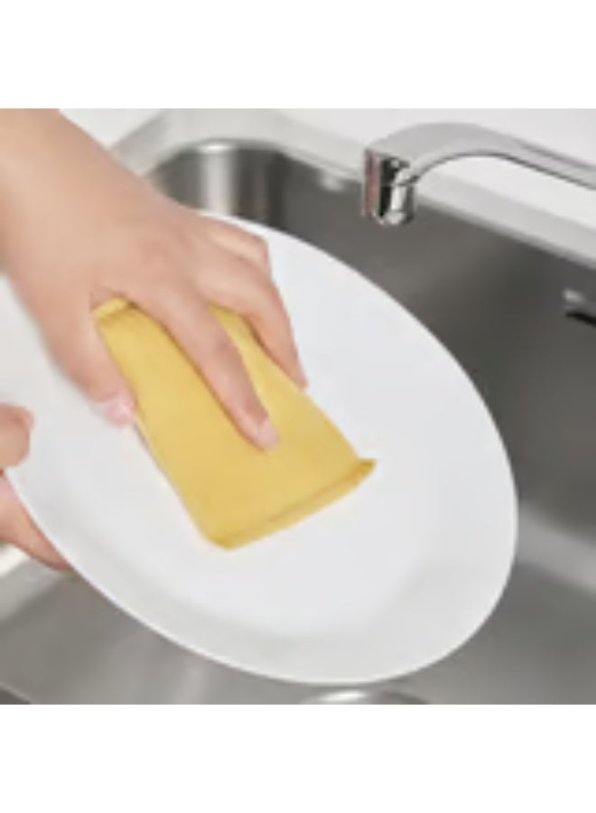 3-piece dishwashing pad set, green/blue/yellow multi-colored - Image 4