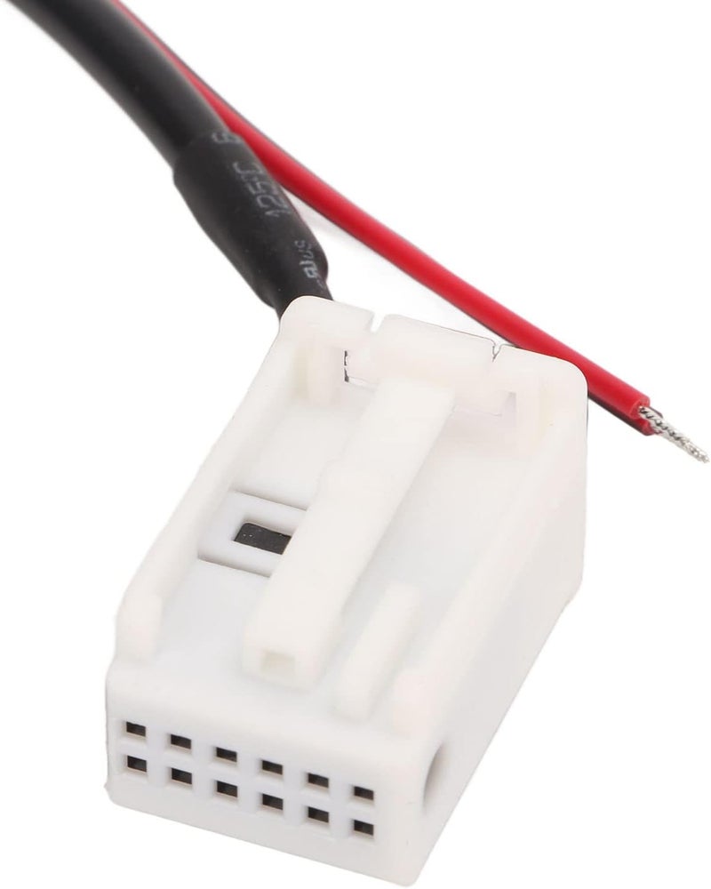 ويوبلز محول كابل AUX بتقنية بلوتوث، كابل بديل لراديو السيارة بلوتوث 5.0 ذو 12 سنًا لراديو السيارة من الفئة A W169 - Image 5