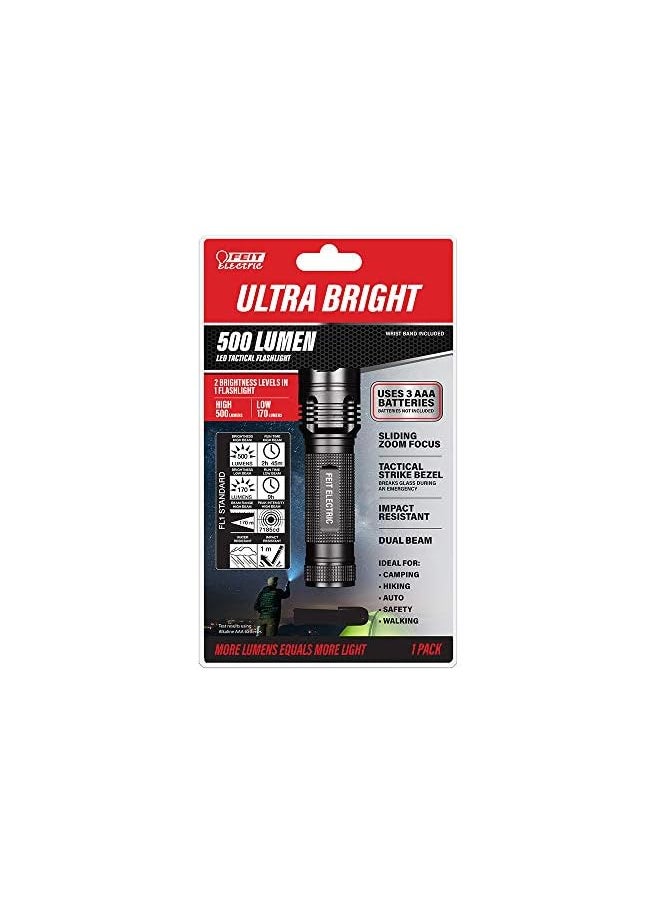 Feit Electric Feit Electric FL500 500 Lumens Compact Ultra Bright 3-Cell AAA LED Flashlight  - Image 2