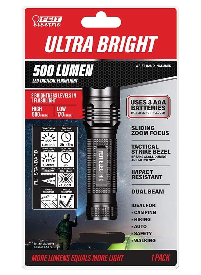 Feit Electric Feit Electric FL500 500 Lumens Compact Ultra Bright 3-Cell AAA LED Flashlight  - Image 1