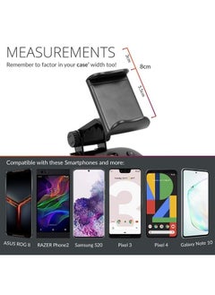 Phone Mount Clip for use with Google Stadia Controller