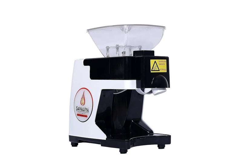 Savaliya Industries Savaliya Industries Si801 Automatic Cold Press Extractor MachinePure Fresh Healthy Oil MakerPress Machine For Home Use 400 Watts White Stainless Steel  - Image 5