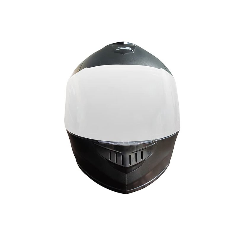 TVS Alpha CM Full Face Motorbike Helmet for Men and Women, ISI DOT Certified, Clear Visor - 580mm - Image 4