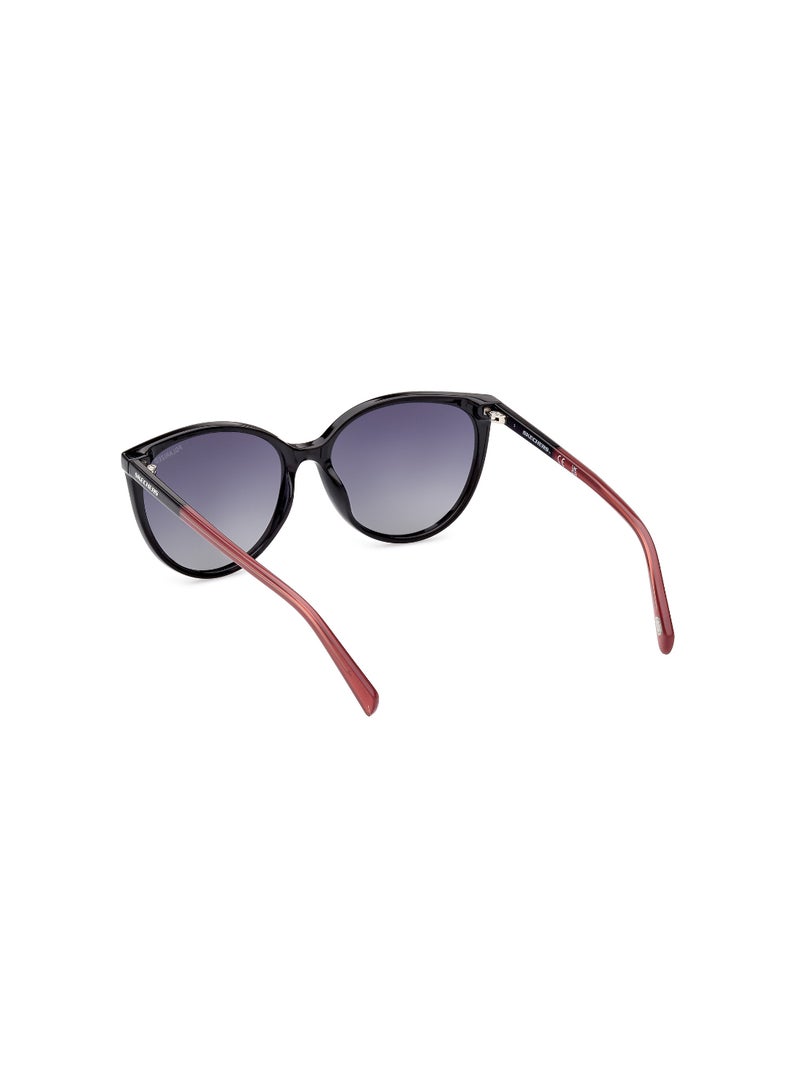 SKECHERS Full Rim Round Female Sunglass Se616901D56  - Image 3