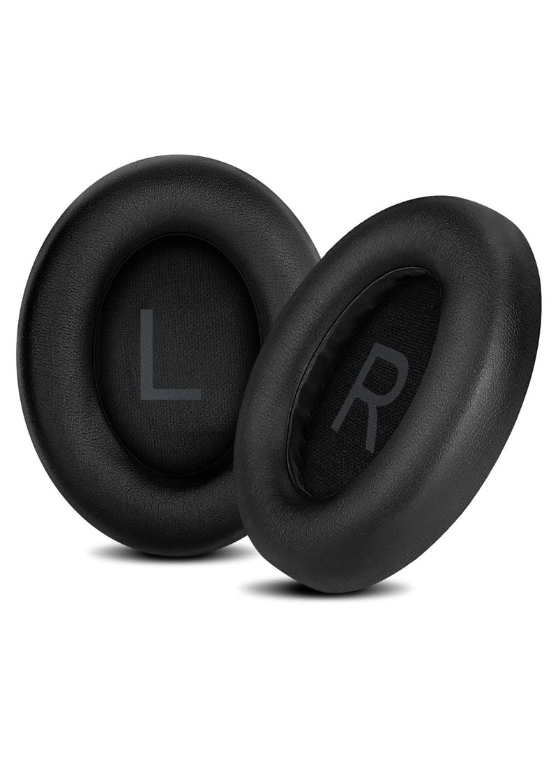 Replacement Ear Pads for Bose 700 Noise Cancelling Headphones (NC700) Softer PU Leather, Luxurious Memory Foam, Added Thickness, Extra Durable Ear Cushions (Black)  - Image 1