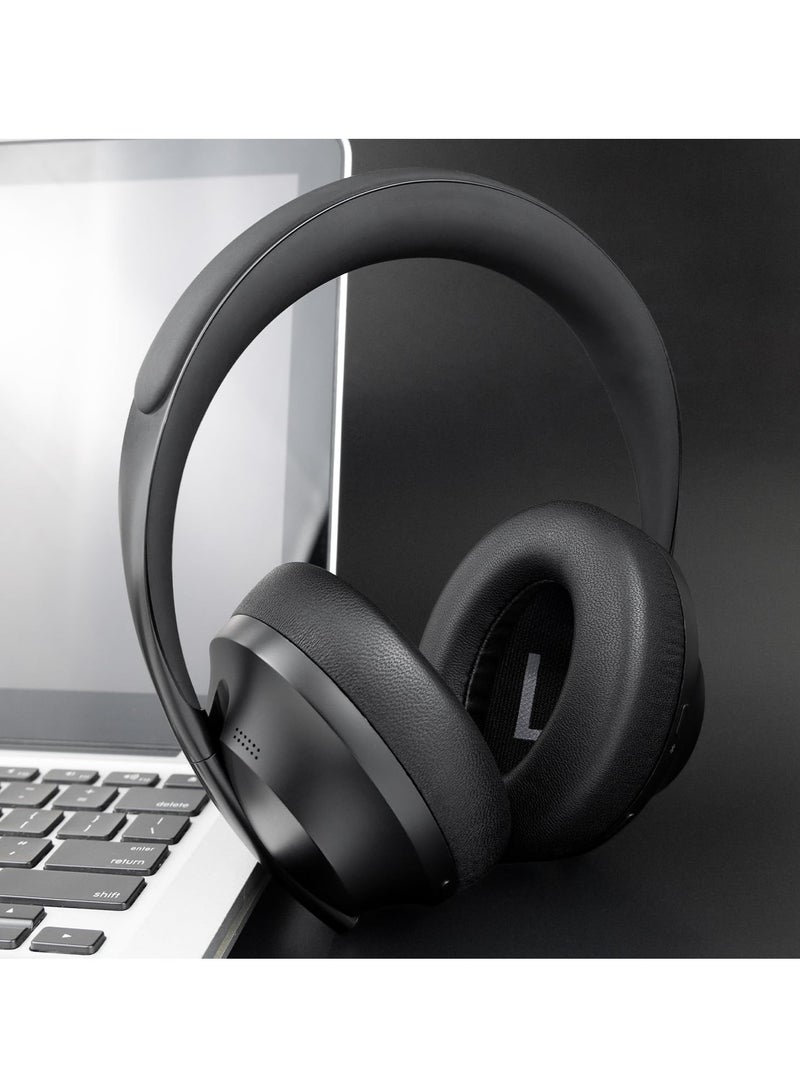 Replacement Ear Pads for Bose 700 Noise Cancelling Headphones (NC700) Softer PU Leather, Luxurious Memory Foam, Added Thickness, Extra Durable Ear Cushions (Black)  - Image 5