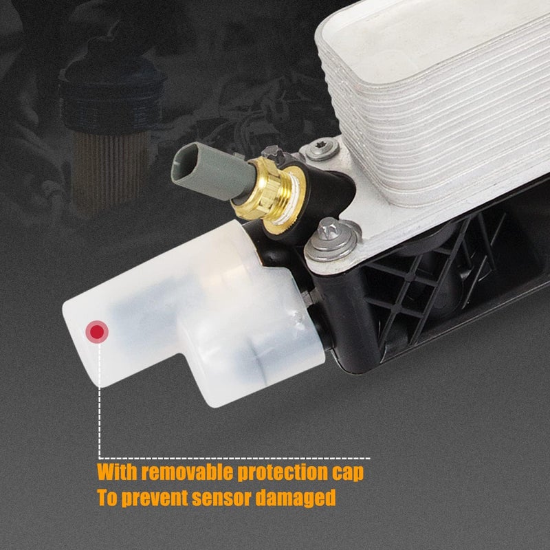 RANSOTO Engine Oil Cooler with Oil Filter Housing Adapter Assembly Compatible with 2011 2012 2013 Chrysler 200 300, Dodge Charger Journey Caravan Durango, Jeep Wrangler Replaces 5184294AE - Image 5