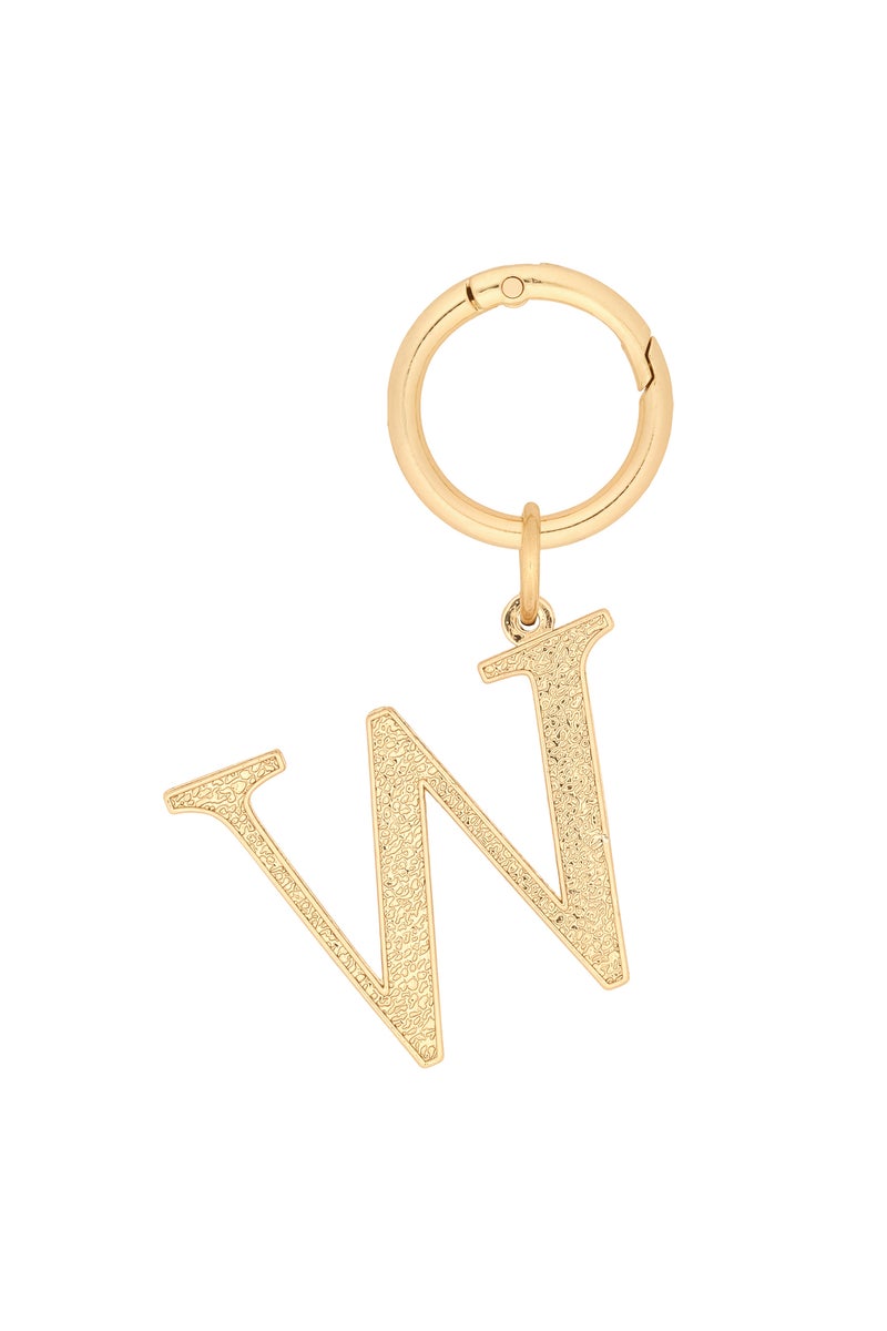 Lavie Women's Charm Alphabet Name W (Gold) - Image 1