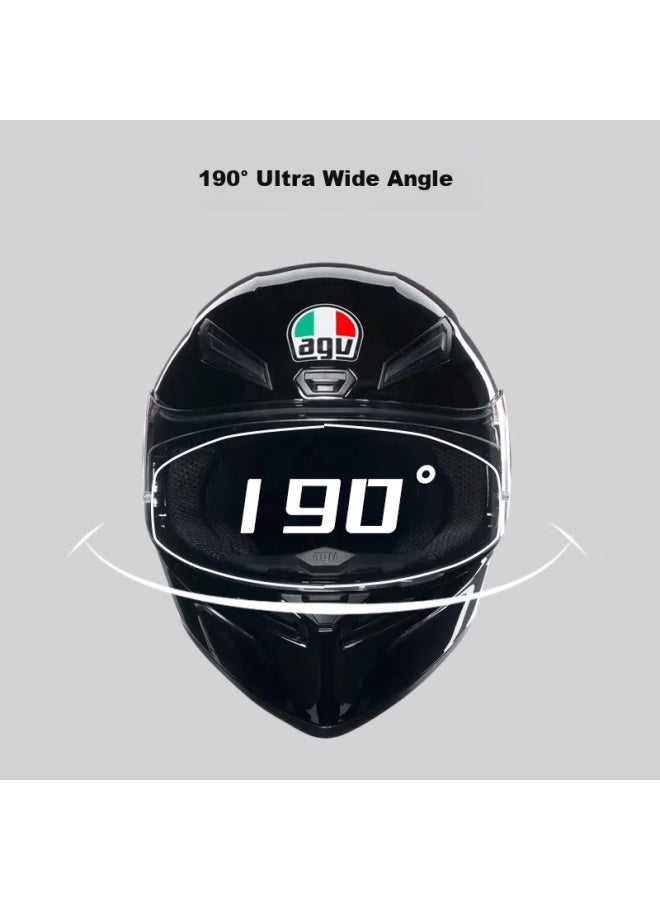 Agv K1s Motorcycle Helmet, 3c Certified, Wide Field Of View, Safe Riding For Men And Women, All Seasons, Glossy Black, XL - Image 1