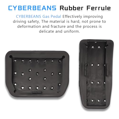 CYBERBEANS Gas Pedal Brake Pedal Foot Pedal Cover for Tesla Model 3/Y Performance Compatible with Model Y Juniper and Model 3 Highland - Image 5