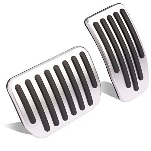 CYBERBEANS Gas Pedal Brake Pedal Foot Pedal Cover for Tesla Model 3/Y Performance Compatible with Model Y Juniper and Model 3 Highland - Image 1