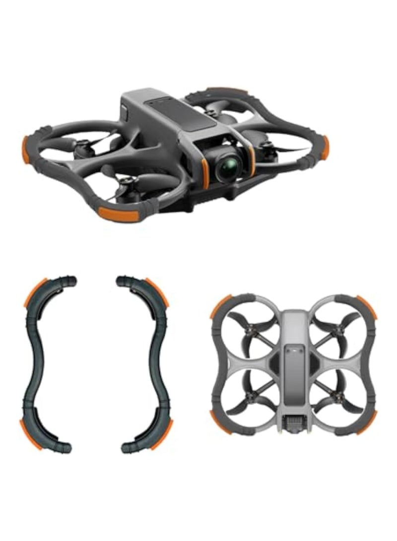 DJI Avata 2 Propeller Protector, Collision Shock Propeller Protector for Collision Propeller Protector, Silicone Protector Ring for Crash Propeller Bumper for DJI Avata 2  - Image 1