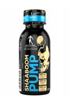Kevin Levrone Shaaboom Pump Juice Shot 120 ml Exotic Flavor