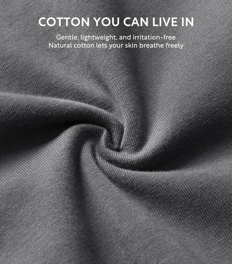 DAVID ARCHY Men's Pajama Pants Cotton Comfy Sleep Bottoms, Lightweight Lounge Pants with Pockets Soft Sleepwear PJs, 2 Pack - Image 2