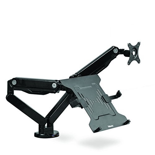Fellowes 8044101 Adjustable Laptop Stand for Desk with Dual Monitor Arm 17 Inch Monitor Capacity - Image 3