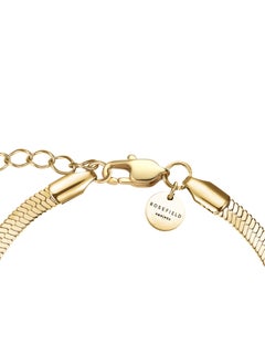 RoseField Rosefield Snake Heart Bracelet White Crystal - JBSWG-J1010  - Image 3