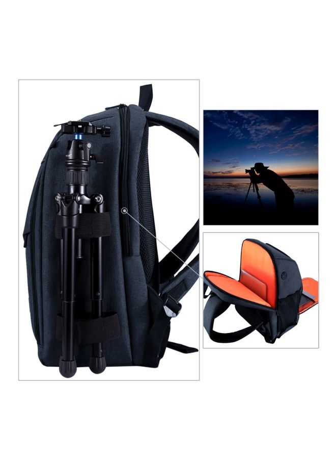 NIBEMINENT Waterproof Camera Backpack Grey  - Image 5