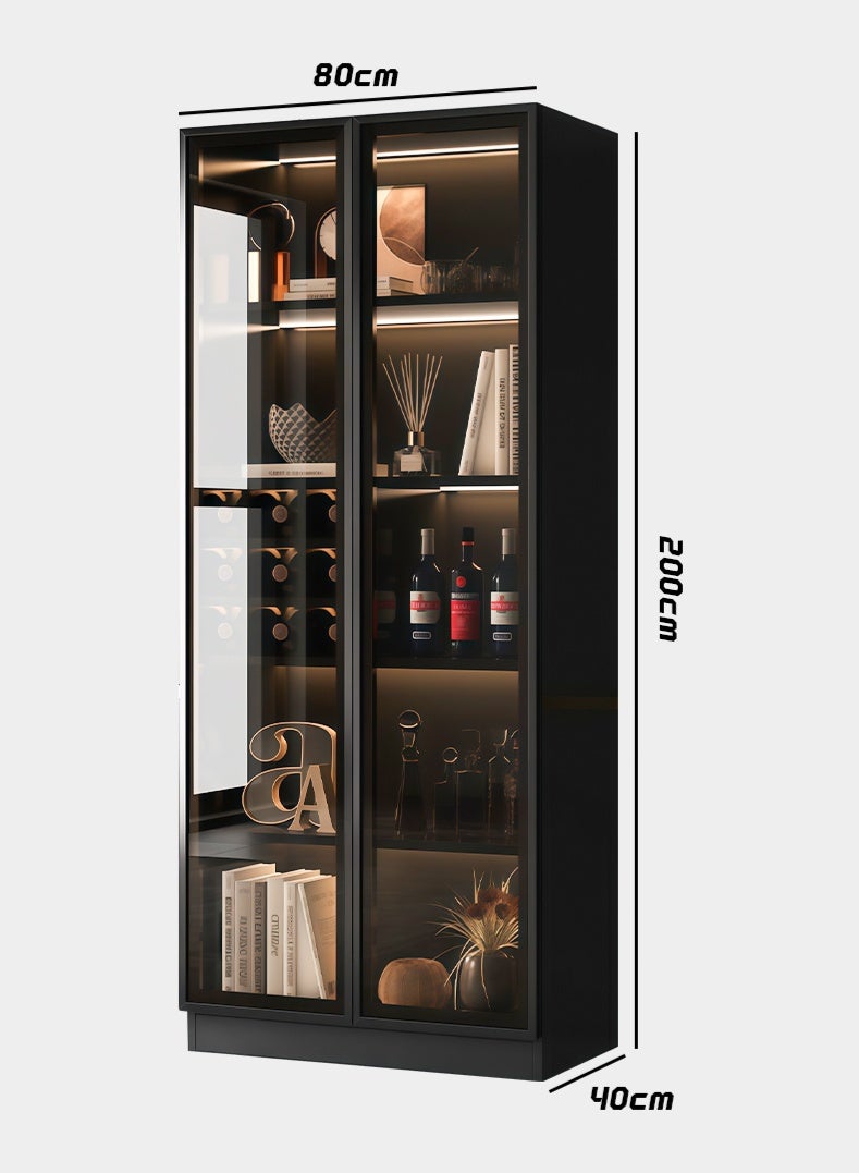 خزانة عرض زجاجية، صناديق عرض شفافة، مع إضاءة LED - Image 4