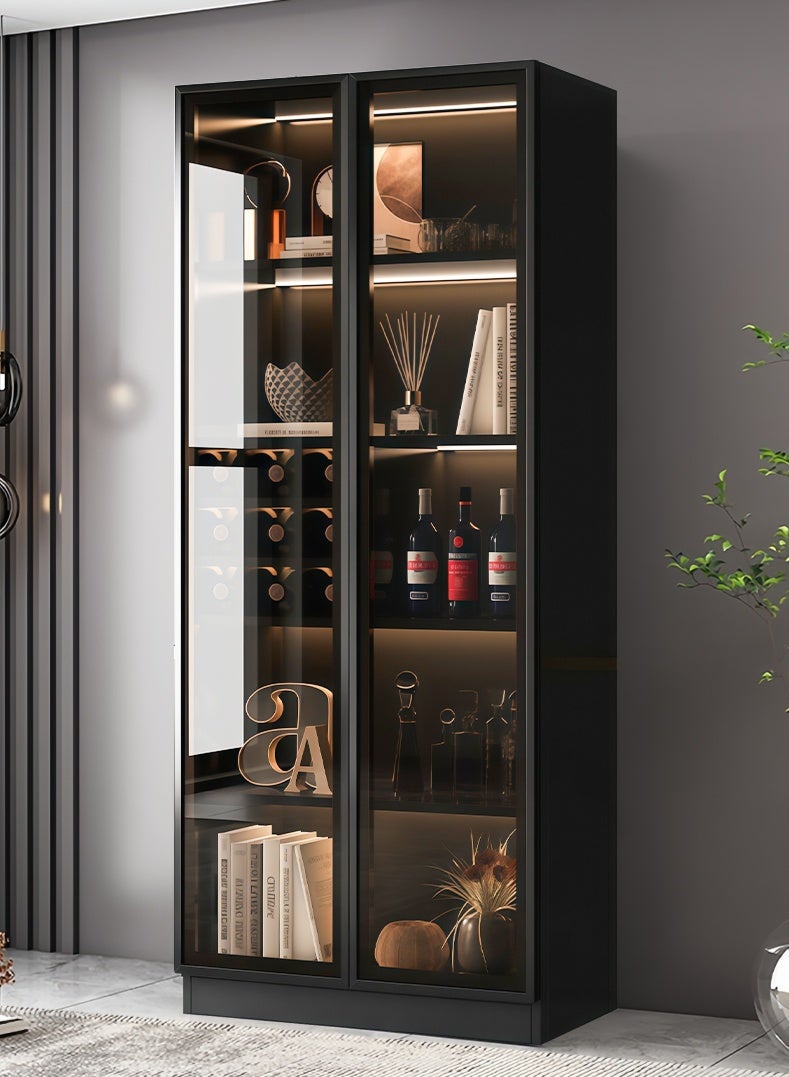 خزانة عرض زجاجية، صناديق عرض شفافة، مع إضاءة LED - Image 1