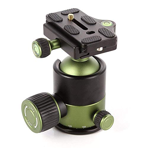 Foto4easy 20KG Aluminium Alloy Heavy Duty Camera Tripod Ball Head with QR Quick Release Plate 1/4" Screw for Canon,Nikon,Sony DSLR Camera Tripods Monopod - Image 4