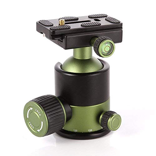 Foto4easy 20KG Aluminium Alloy Heavy Duty Camera Tripod Ball Head with QR Quick Release Plate 1/4" Screw for Canon,Nikon,Sony DSLR Camera Tripods Monopod - Image 5
