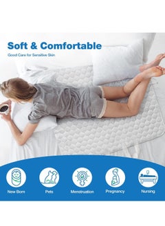 McDou Washable Mattress Reusable Incontinence Waterproof Pad, Transfer Pad for Hospital and Homecare Beds, Ultra Absorbent,  34'' X 36''  - Image 3