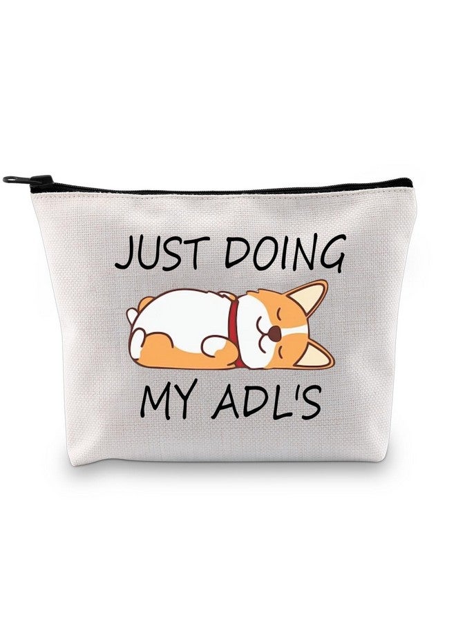 زيانفا حقيبة مكياج Just Doing My Adl'S Ot Workational Therapy Ot هدية للمعالج Ot مساعد هدية Ot Life Ot Therapist هدية العلاج حقيبة مستحضرات التجميل (Just Doing My Adls) - Image 1