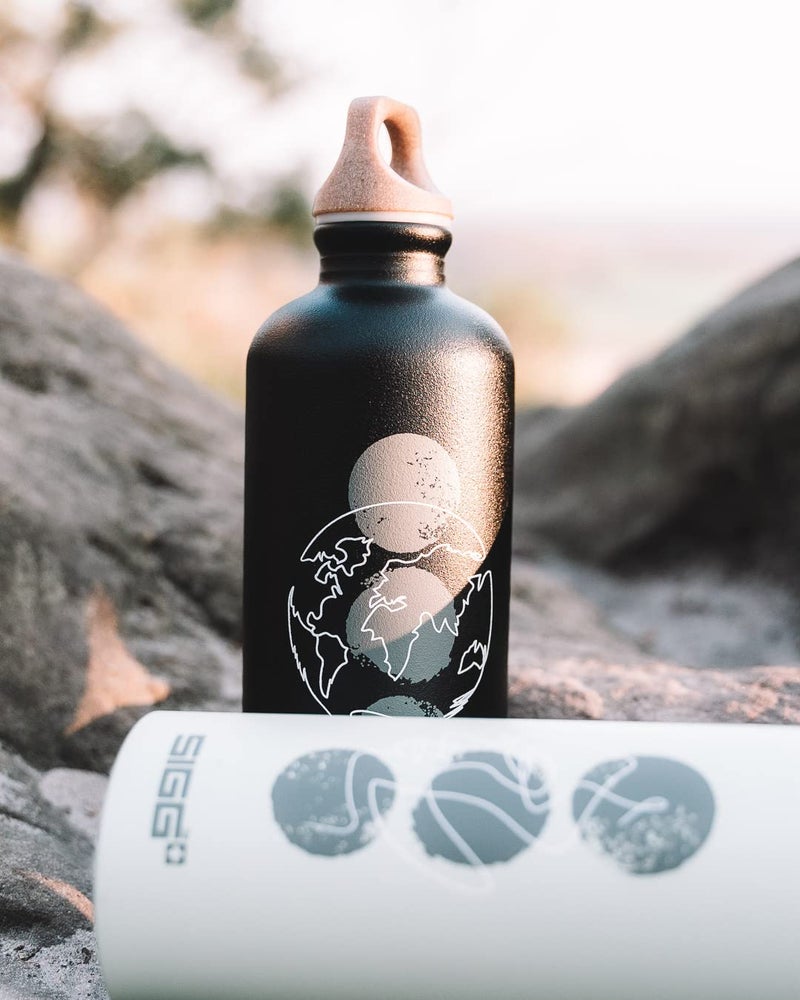 SIGG Traveller MyPlanet Screw Top - Spare Cap Narrow-Mouth Water Bottles (20 Oz & 34 Oz) - Leak-Proof - Made from Renewable Materials - Swiss Made - Image 4