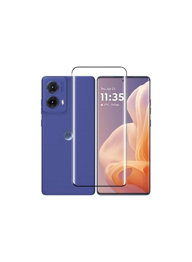 PROMASS Screen Protector For Motorola Moto G85 5G Tempered Glass Screen Protector Full Glue Edge-to-edge Anti Scratch Bubble Free for Moto G85 5G - Image 1