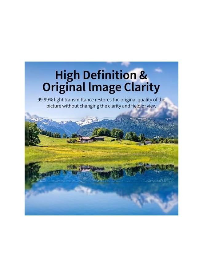 PROMASS 2+2 Pack Compatible with Honor Magic V 2 Tempered Glass Screen Protector & Camera Protector, 3D Camera Protector Screen Tempered Glass Film - Image 3