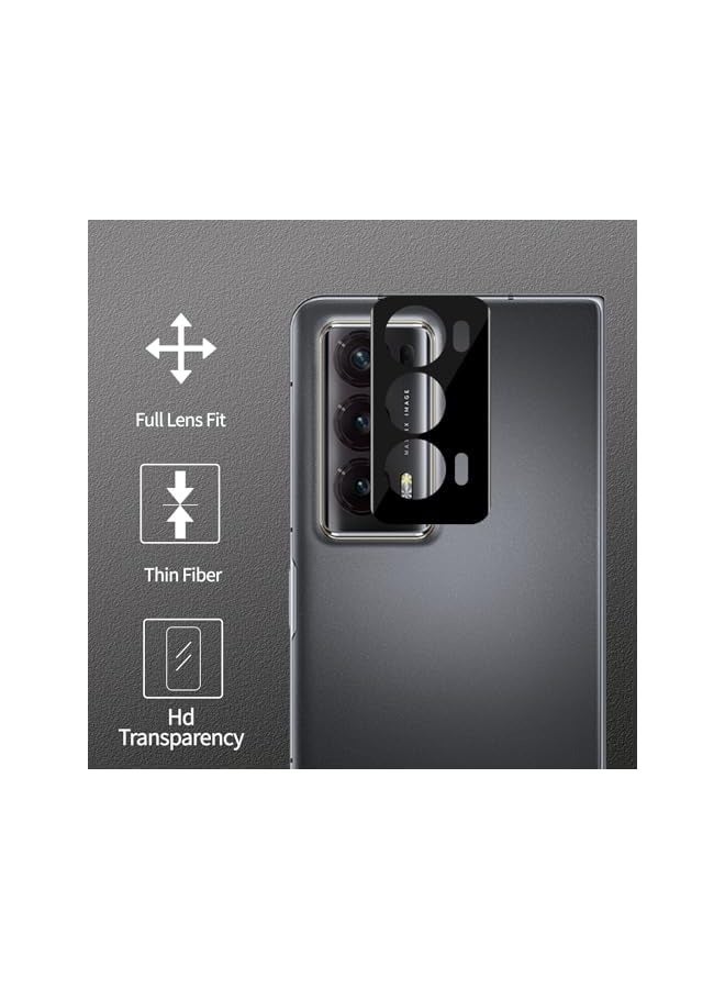 PROMASS 2+2 Pack Compatible with Honor Magic V 2 Tempered Glass Screen Protector & Camera Protector, 3D Camera Protector Screen Tempered Glass Film - Image 5