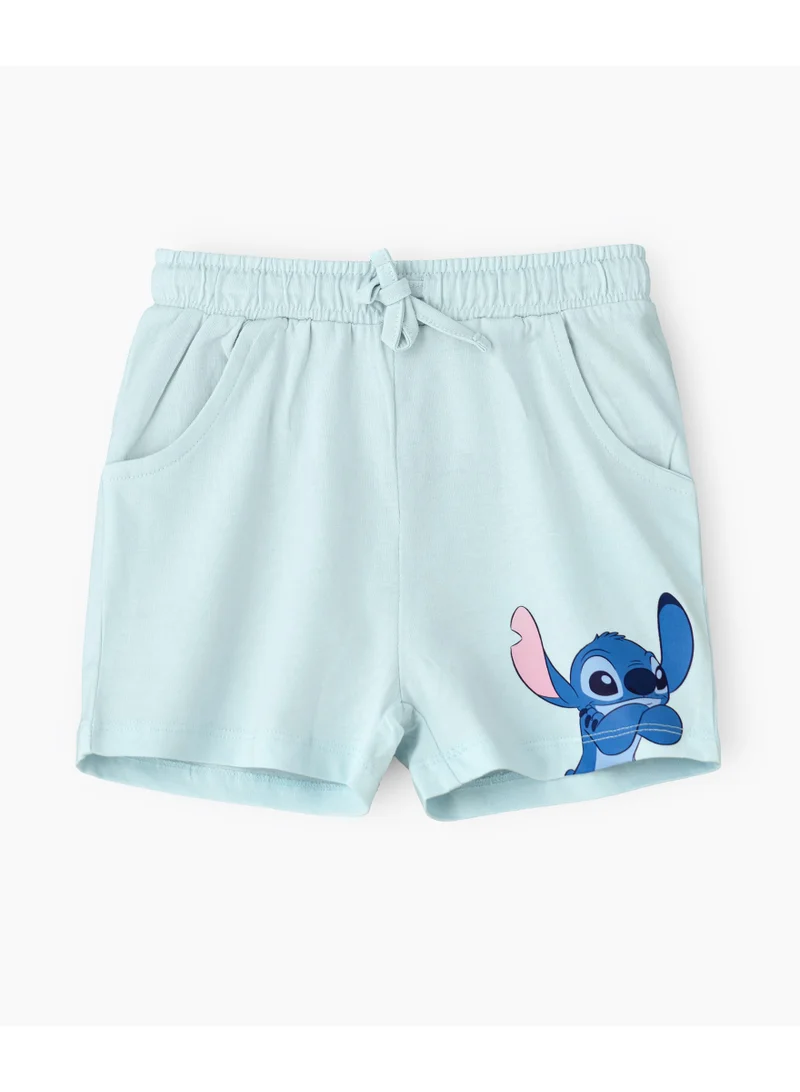 Disney Disney Girls Cotton Jersey Shorts with Elastic Waist and Straight Hemline | Above Knee Shorts for Kids