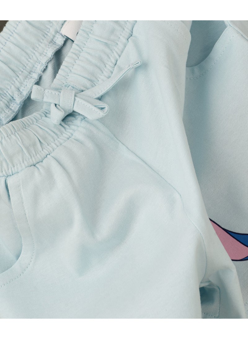 ديزني شورت بناتي بطبعة ليلو وستيتش - Image 3