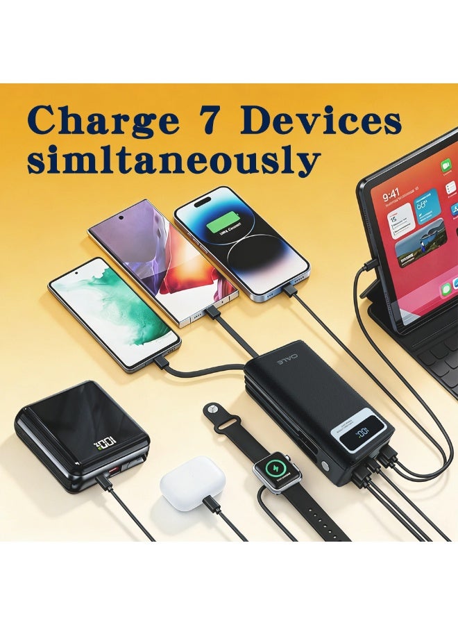 Oale Portable Charger Power Bank iPower P30000 - 27000mAh Battery Pack, 22.5W Fast Charging Power bank,Travel Essential for Portable Phone Charger - Image 5