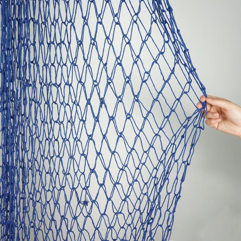 Bilipala Decorative Fish Netting, Fishing Net Decor, Ocean Pirate Beach Theme Party Decorations, Mediterranean Decor, Blue - Image 5