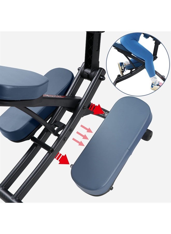 Master Massage Rio Portable Massage Chair - Royal Blue, Lightweight 24 lbs, Aluminum Foldable Frame, Fully Adjustable - Image 5