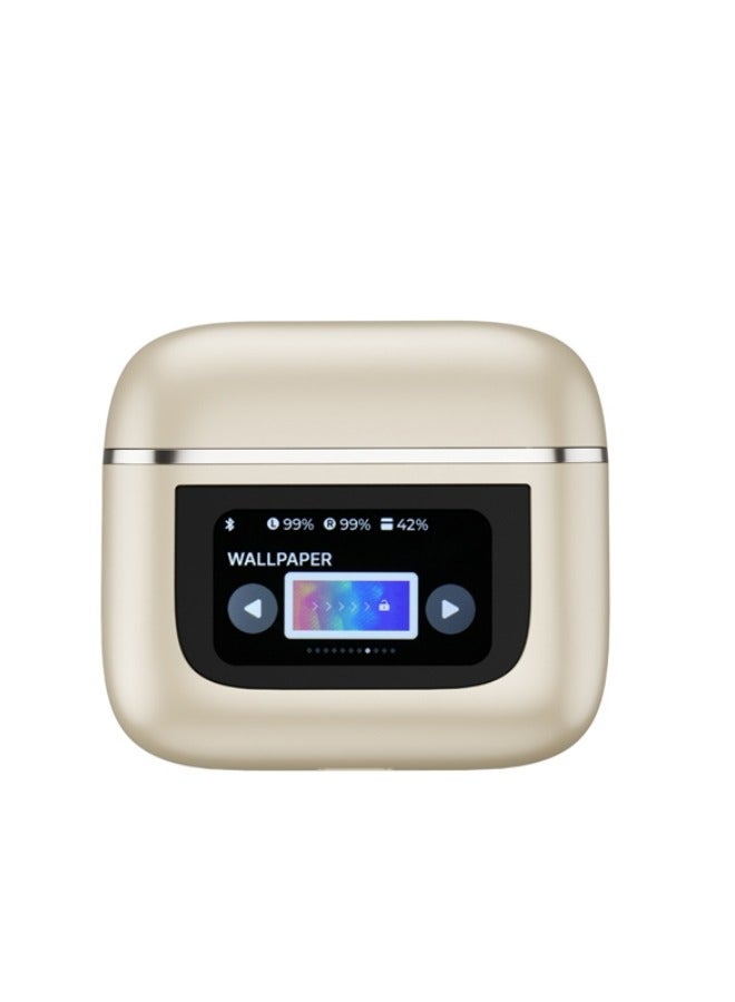 lennov 【2024 Upgrade】Lennov V8 Smart Color Display True Wireless Earbuds - Bluetooth 5.3, Advanced Noise Canceling for Sports & Active Lifestyle - Image 1
