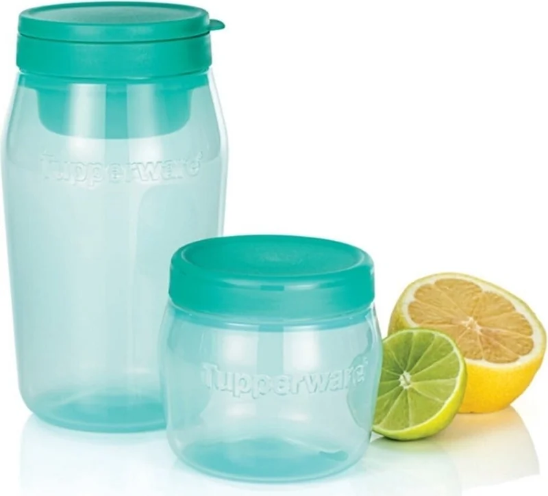 Tupperware Multi-Purpose Jar 2-Piece Storage Container 825ML-325MLVIOLAHOME