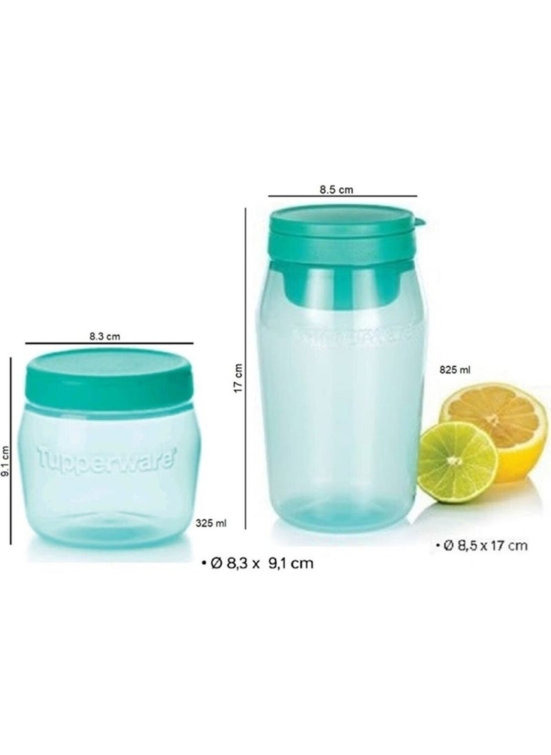 Tupperware - Multi-Purpose Jar 2-Piece Storage Container 825ML-325MLVIOLAHOME - Image 1