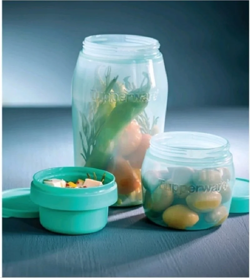 Tupperware Multi-Purpose Jar 2-Piece Storage Container 825ML-325MLVIOLAHOME