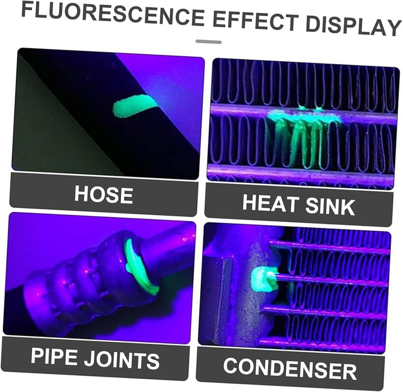 2 Pcs Transparent Car AC Leak Detector Kit for Automotive and Household Refrigeration Systems - Image 3